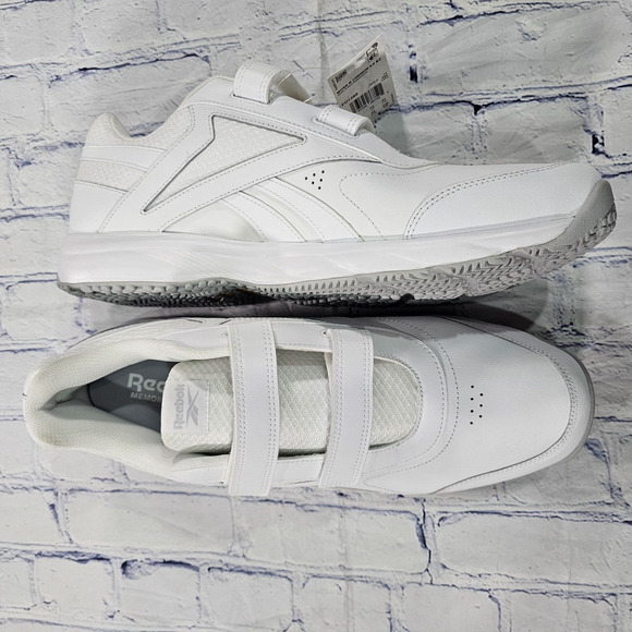 Reebok MENS SIZE 15 Work N Cushion 4.0 FU7360 White Running Shoes Sneakers main image 5